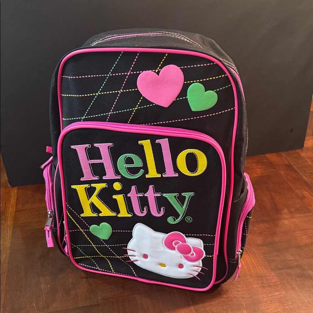 Hello Kitty Sanrio Backpack Knapsack New with Tags
